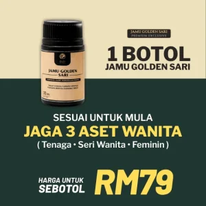 Set 1 Botol Jamu Golden Sari